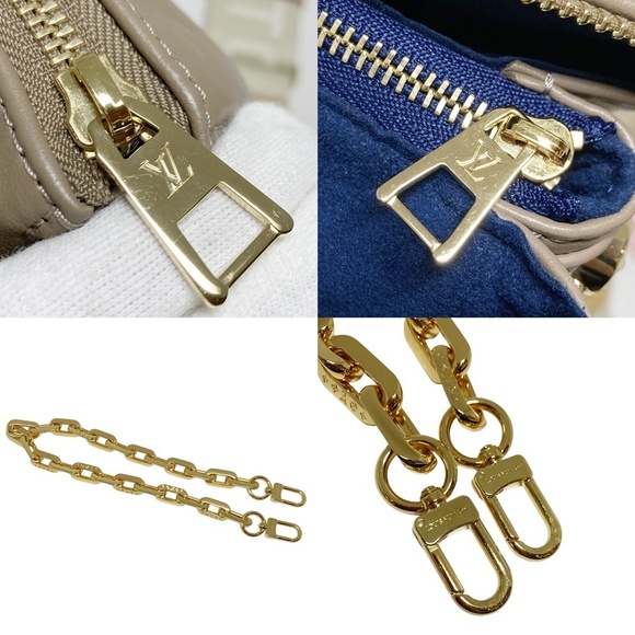 Louis Vuitton Coussin PM Lambskin Shoulder Bag Taupe - Picture 7 of 8